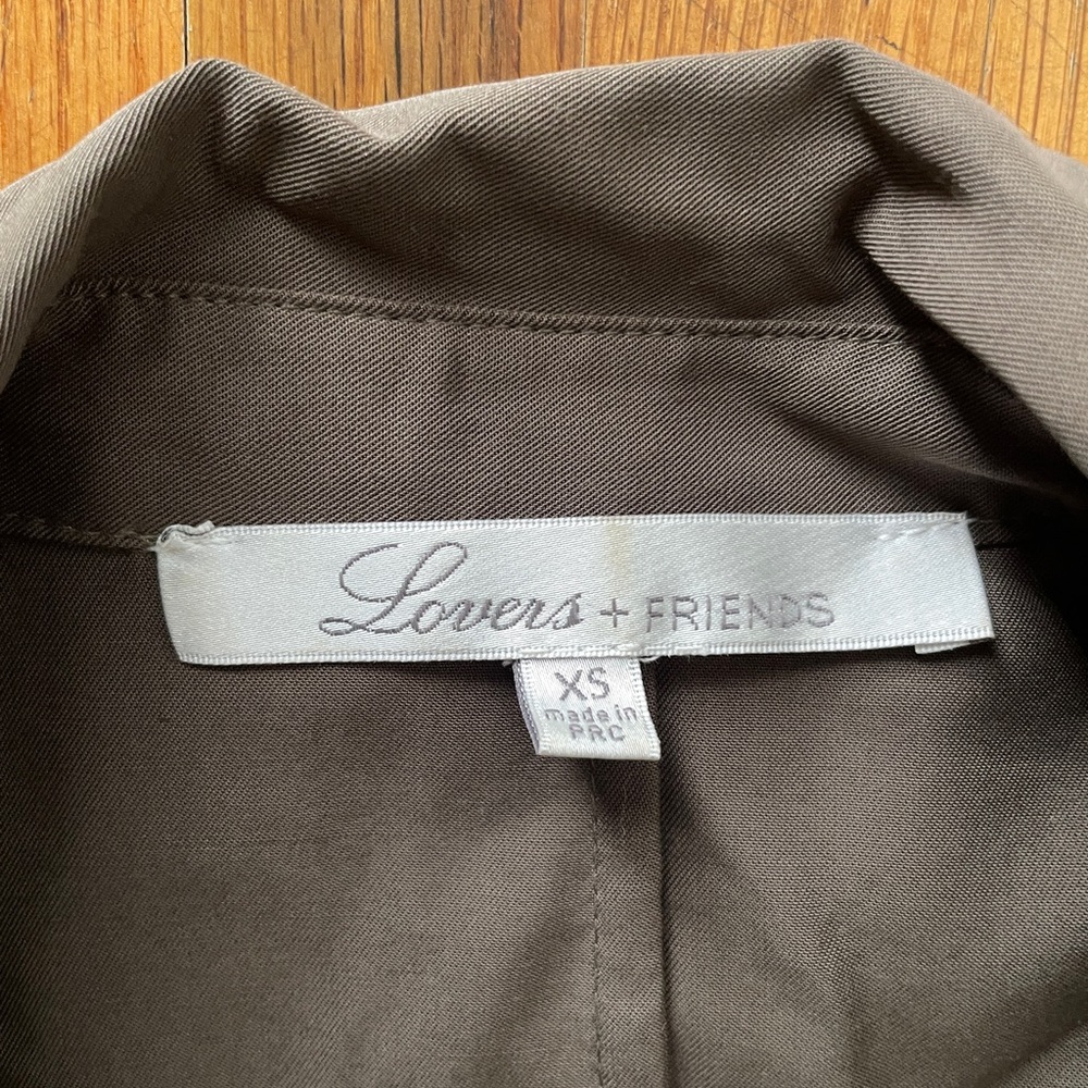 Lovers + Friends light trench coat - Picture 3 of 3